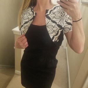 Two-piece Black Dress